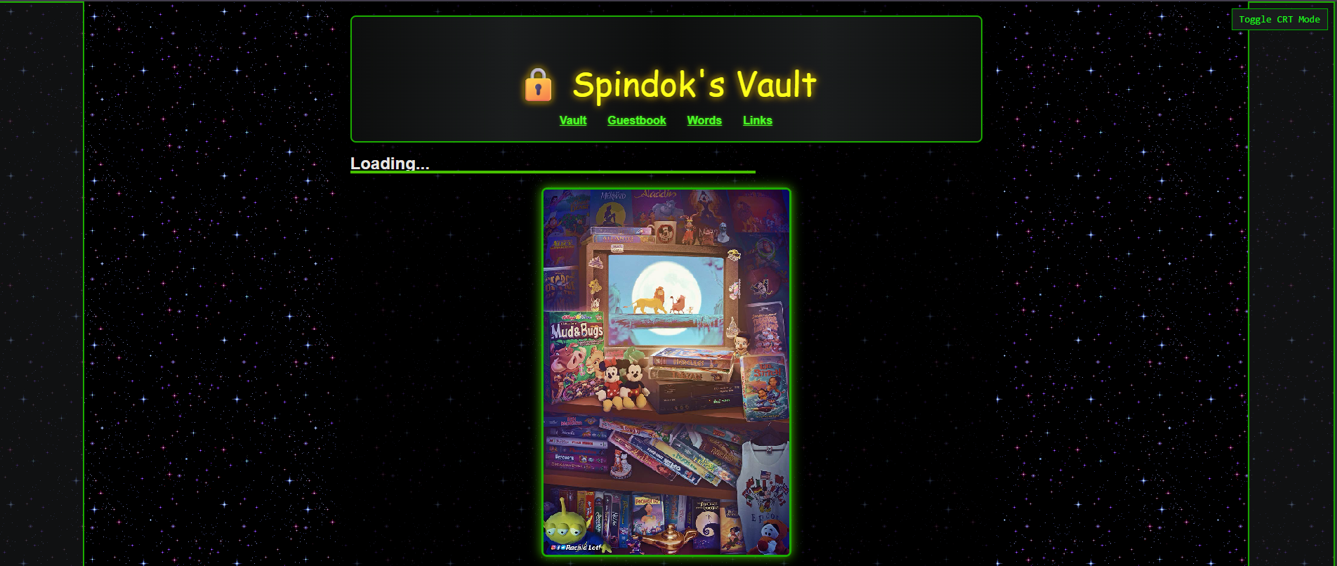 Spindok website homepage screenshot
